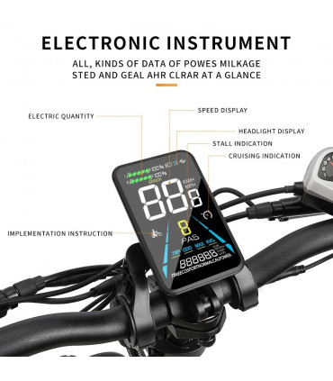 Сгъваемо електрическо колело DrveTion BT20 750W 48V 10Ah