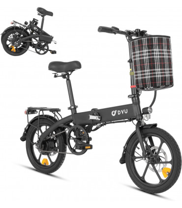 Сгъваемо електрическо колело DYU A1F Pro 350W 36V 7.8Ah