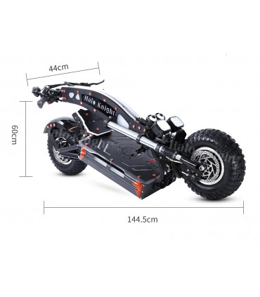 Електрическа тротинетка HALO KNIGHT T107 Max 8000W 72V 50Ah