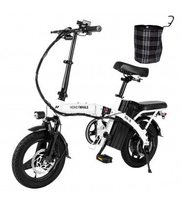 Сгъваемо електрическо колело HONEY WHALE S6-S 350W 48V 10.4Ah