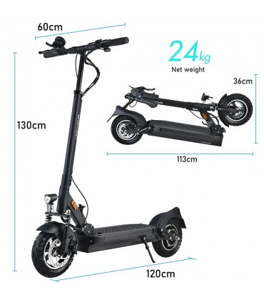 Сгъваема електрическа тротинетка JOYOR Y8-S, 810W 48V 26Ah