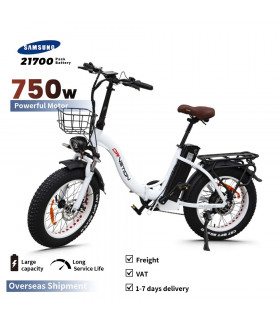 Сгъваемо електрическо колело DrveTion CT20 750W 48V 15Ah