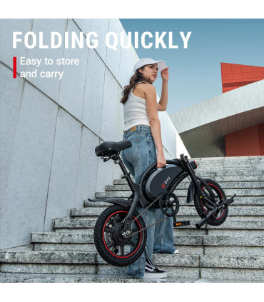 Сгъваемо електрическо колело DYU D3F 500W 36V 10Ah