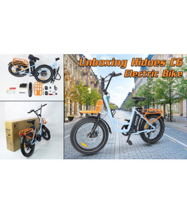 Електрическо колело HIDOES C6 500W 36V 13Ah