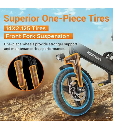 Eлектрическо колело HillMiles Mile 1 250W 36V 10.4Ah