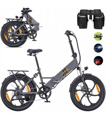 Сгъваемо електрическо колело HillMiles Mile 2 500W 36V 13Ah