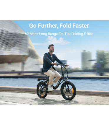 Сгъваемо електрическо колело HillMiles MilePort 1 500W 36V 13Ah