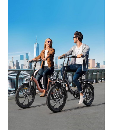 Сгъваемо електрическо колело HillMiles MilePort 1 500W 36V 13Ah