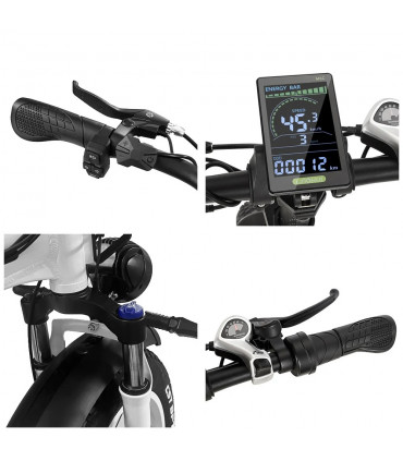 Сгъваемо електрическо колело DrveTion CT20 1000W 48V 20Ah