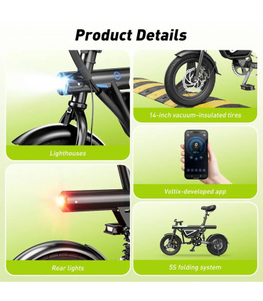 Eлектрическо колело iScooter EB1S 500W 36V 12Ah
